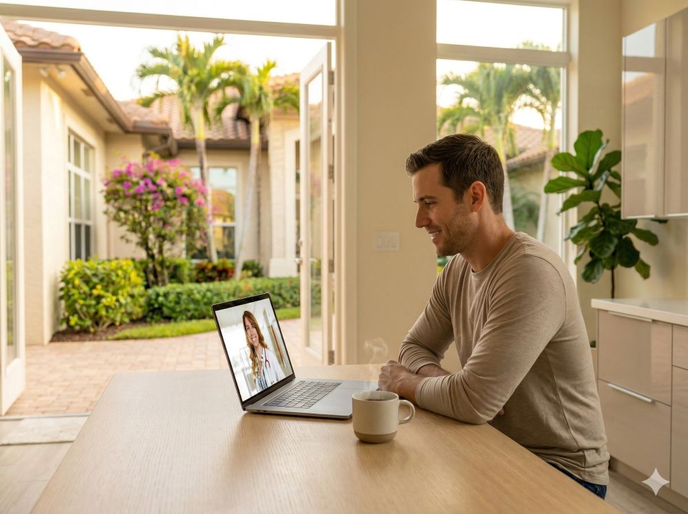 Beyond Concierge Healthcare telehealth Core Care membership one visit per month prescription refills in Wellington FL